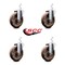 Service Caster 5 Inch High Temp Glass Filled Nylon Wheel Swivel 7/8 Inch Square Stem Caster Set SCC-SQ20S514-GFNSHT-78-4 - alternate 4
